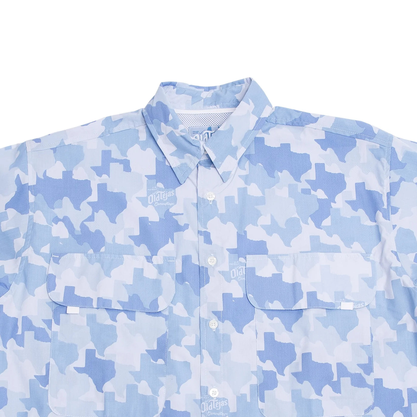 Light blue camo 2024 shirt