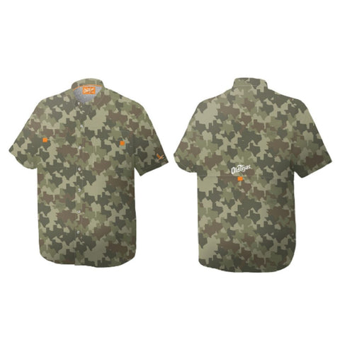 Old Tejas Camo Field Shirt - East Texas Olive